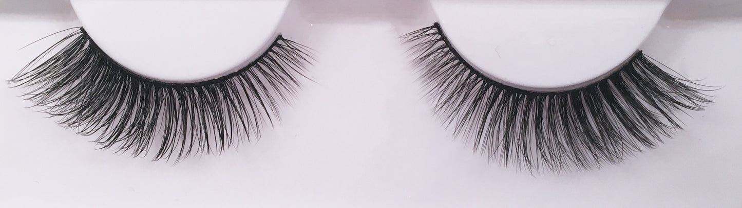 3D-20 SYNTHETIC SILK LASH STRIP - M.E. cosmetics
