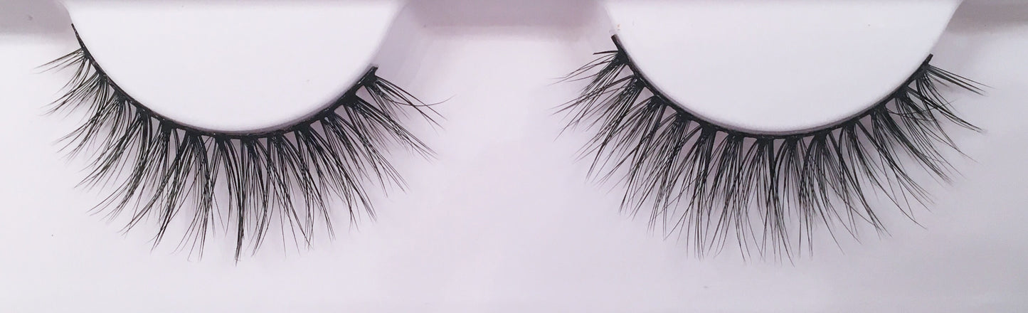 3D-21 SYNTHETIC SILK LASH STRIP - M.E. cosmetics