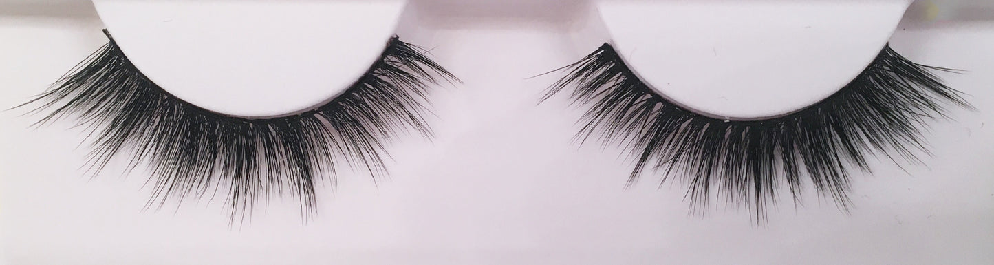 3D-24 SYNTHETIC SILK LASH STRIP - M.E. cosmetics