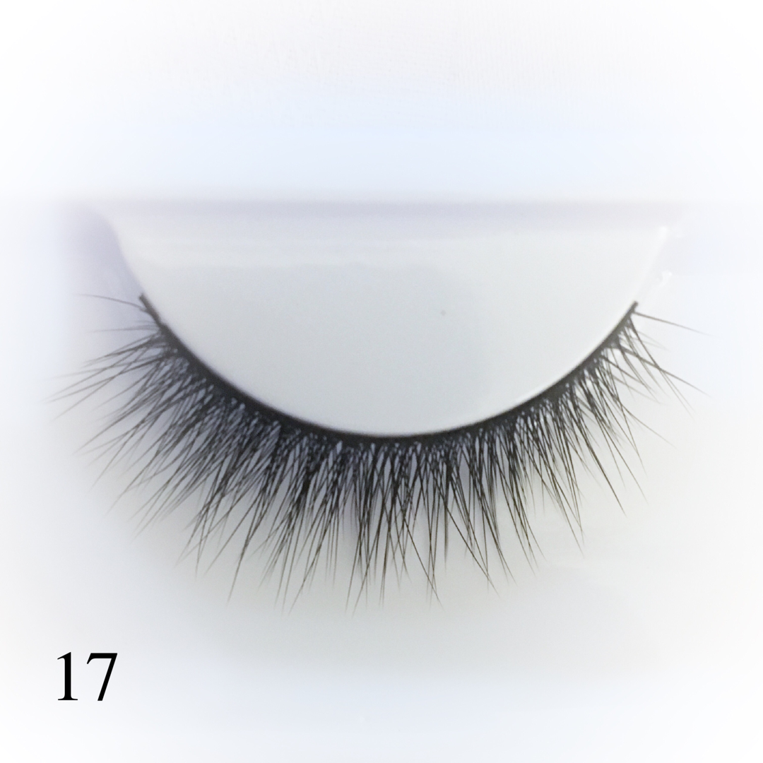 3D-17 SYNTHETIC SILK LASH STRIP - M.E. cosmetics